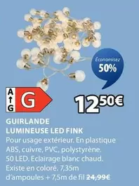 Guirlande Lumineuse Led Fink offre à 12,5€ sur JYSK