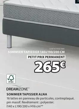 Sommier Tapissier Alna offre à 265€ sur JYSK