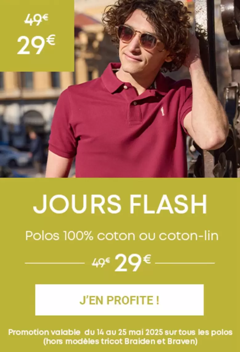Flash - Jours offre à 29€ sur Bexley