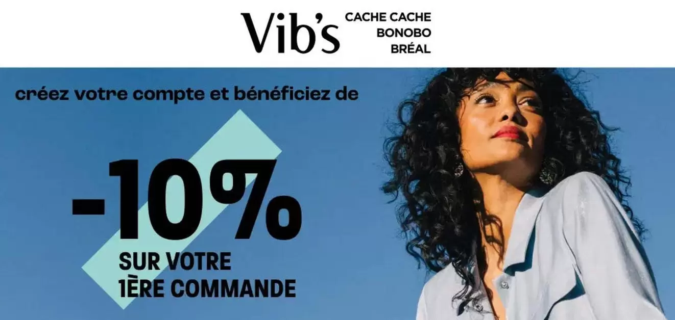 Vêtements offre sur Vib's