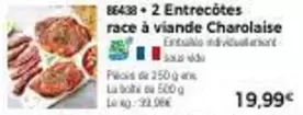 Entreçõtes Race À Viande Charolaise offre à 19,99€ sur Maison Thiriet