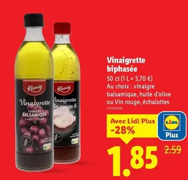 Kania - Vinaigrette Biphasée