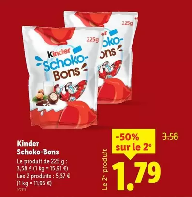 Kinder -  Schoko-bons