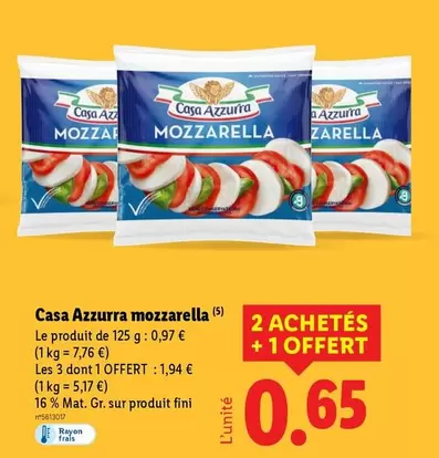 Casa Azzurra - Mozzarella