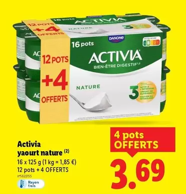 Danone - Activia Yaourt Nature