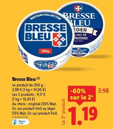 Bresse Bleu - Le Produit De 200 G