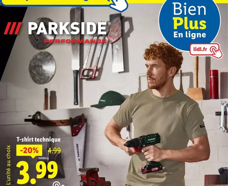 Parkside -  T-shirt Technique