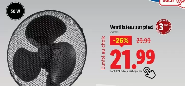 Ventilateur Sur Pied