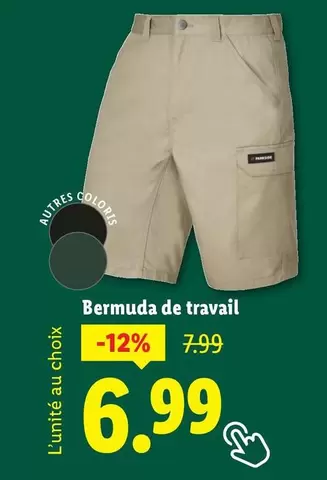 Parkside - Bermuda De Travail
