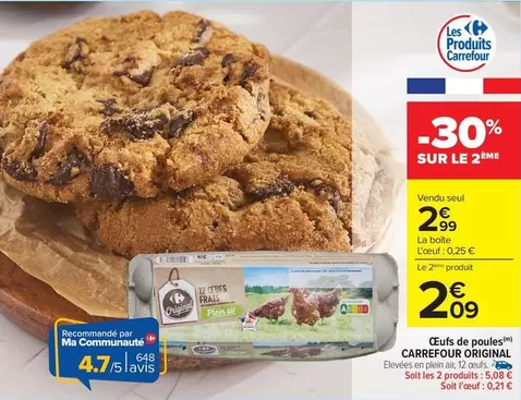 Carrefour - Œufs De Poules