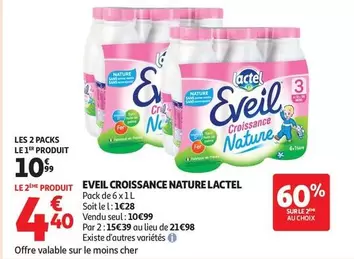 Lactel - Eveil Croissance Nature