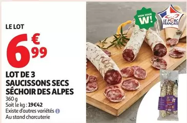 Saucissons Secs Séchoir Des Alpes