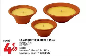La Vasque Terre Cuite