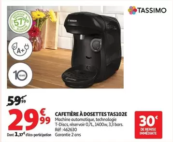 Tassimo - Cafetière À Dosettes TAS102E