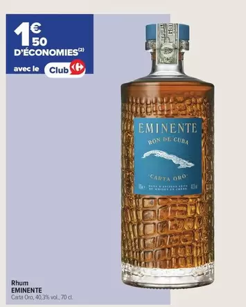 Eminente - Rhum