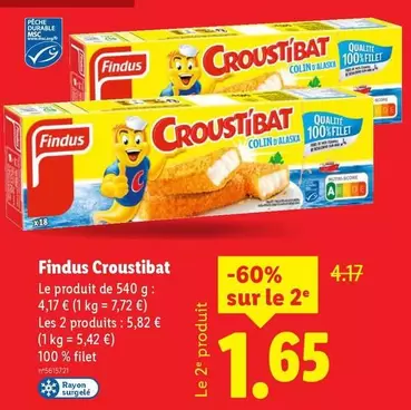 Findus - Croustibat 