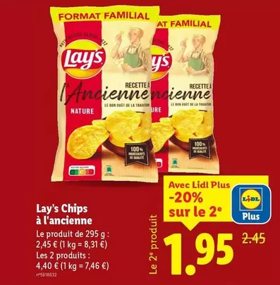Lay's - Chips À L'Ancienne