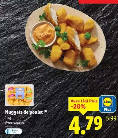 Nuggets De Poulet