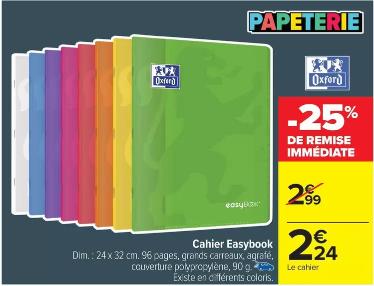 Oxford - Cahier Easybook